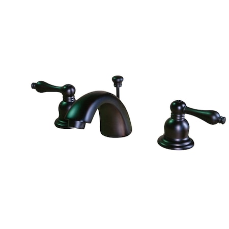 Kingston Brass KB945AL Victorian Mini-Widespread Bathroom Faucet, Oil Rubbed Bronze KB945AL